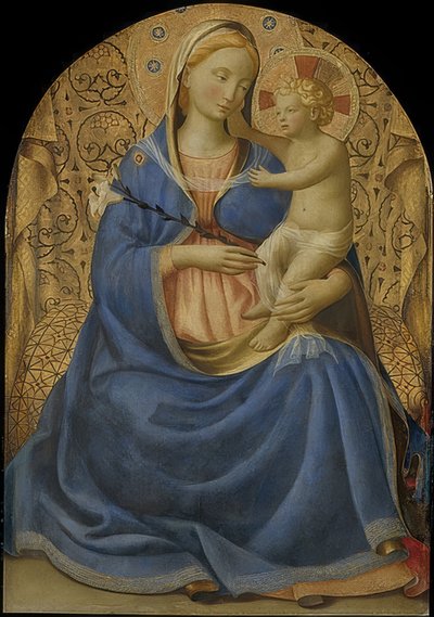 Madonna de la humildad. Alrededor de 1440 de Fra Angelico