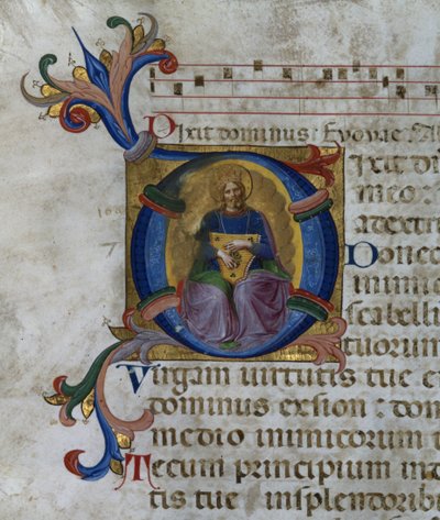 Ms 531 f.169v Inicial historiada 