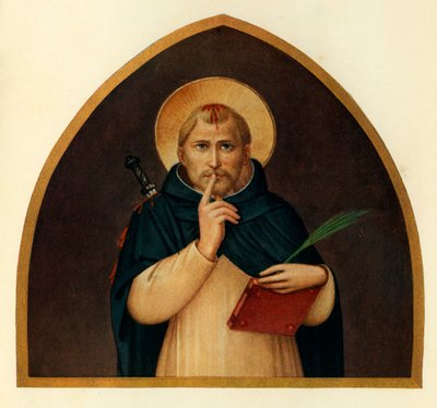 San Pedro Mártir, siglo XV, c. 1909 de Fra Angelico