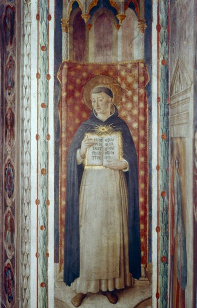 Santo Tomás de Aquino, mediados del siglo XV de Fra Angelico