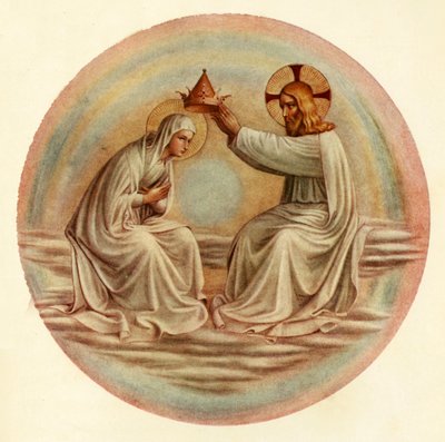 La coronación de la Virgen de Fra Angelico