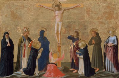 La crucifixión, posiblemente ca. 1440 de Fra Angelico