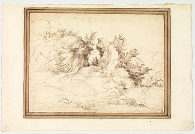 Camino entre rocas de Fra Bartolomeo