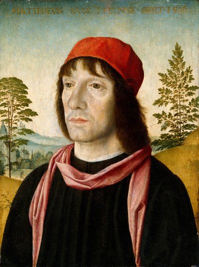 Retrato de un hombre de Fra Bartolomeo