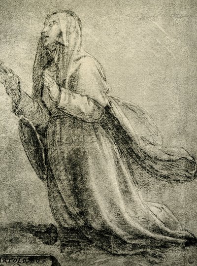 Estudio sobre Santa Catalina de Siena de Fra Bartolomeo
