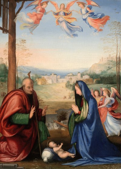 La Natividad, 1504-07 de Fra Bartolomeo