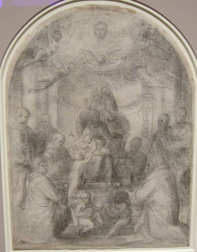 madonna con niño y santos de Fra Bartolomeo