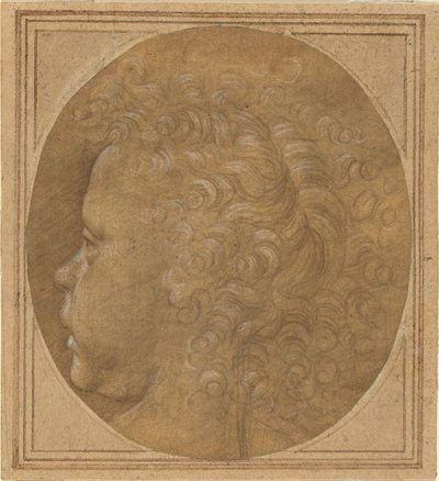 Cabeza de un niño [recto] de Fra Bartolommeo