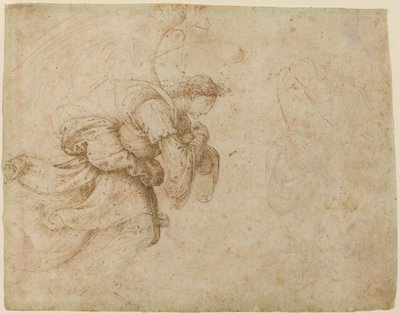 El ángel de la Anunciación (recto) de Fra Bartolommeo