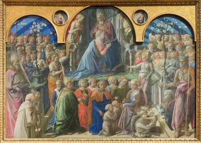 Coronación de la Virgen de Fra Filippo Lippi