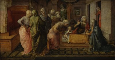 El milagro de las abejas de san Ambrosio de Fra Filippo Lippi