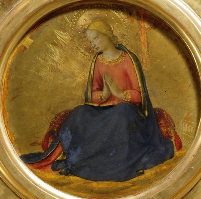 Anunciación de la Virgen María del Retablo de Perugia de Fra Giovanni Angelico da Fiesole
