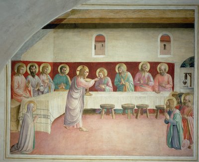 La Sagrada Comunión y la Última Cena de Fra Giovanni Angelico da Fiesole