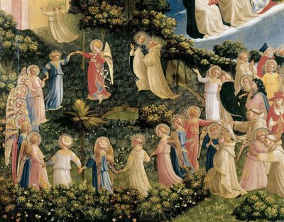 El Juicio Final (detalle), ca 1432 de Fra Giovanni Angelico da Fiesole