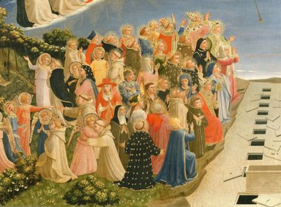El Juicio Final (detalle) de Fra Giovanni Angelico da Fiesole