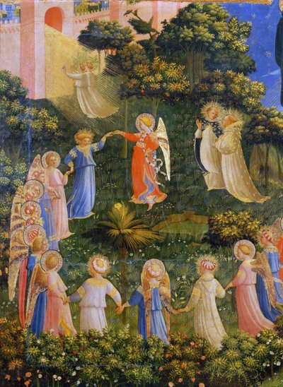 El Juicio Final (detalle) de Fra Giovanni Angelico da Fiesole