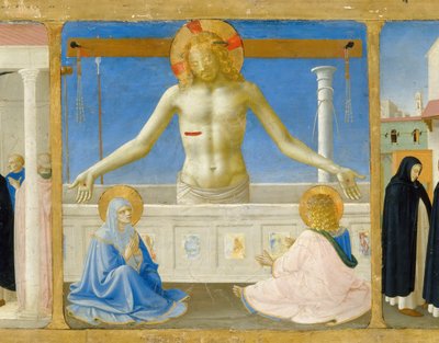 La Resurrección Predela del retablo La Coronación de la Virgen, ca. 1430 de Fra Giovanni Angelico da Fiesole
