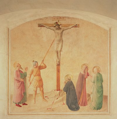 Crucifixión, el portador de la lanza, c.1438-45 de Fra Angelico