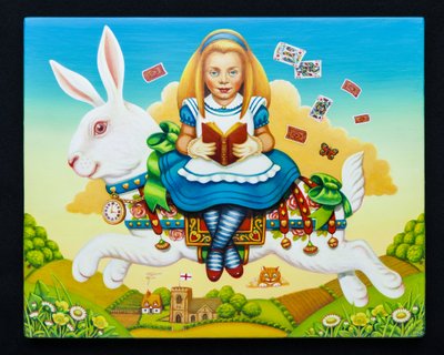 Alicia y el Conejo Blanco, 2013 de Frances Broomfield