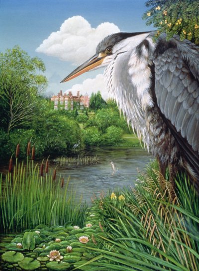 Garzas en Chilham de Frances Broomfield