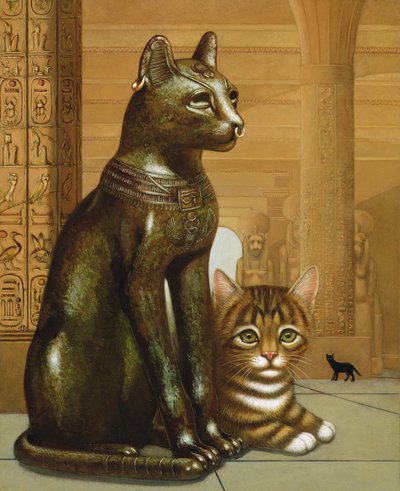 Mike el Gatito del Museo Británico de Frances Broomfield