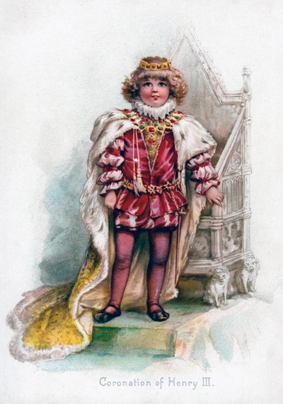 Coronación de Enrique III, 1897 de Frances Brundage