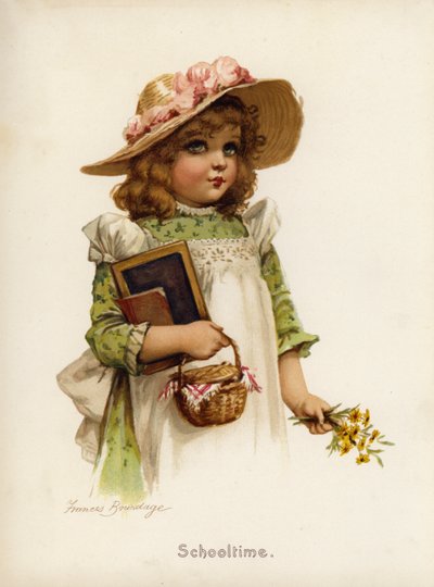 Niñas: Tiempo de escuela de Frances Brundage
