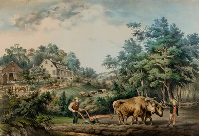 American Farm Scenes. nº 1. de Frances Flora Bond Palmer
