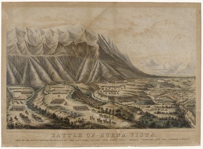Batalla de Buena Vista, 1847 de Frances Flora Bond Palmer