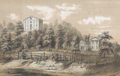 Seminario de Richmond, Staten Island, N.Y., 1847-48 de Frances Flora Bond Palmer