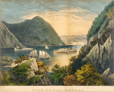 Vista del Hudson de Frances Flora Bond Palmer