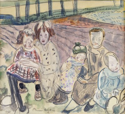 Una familia campesina de Frances Hodgkins