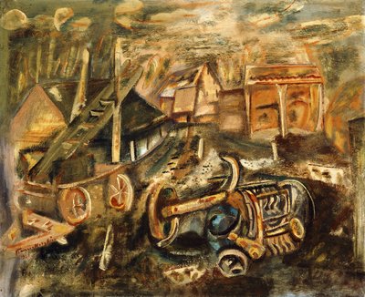Farm Yard, Essex de Frances Hodgkins