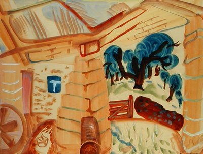 Granero de Northumberland de Frances Hodgkins