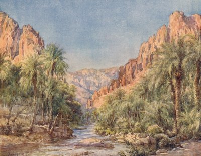 Las puertas del desierto (litografía en color) de Frances Nesbitt