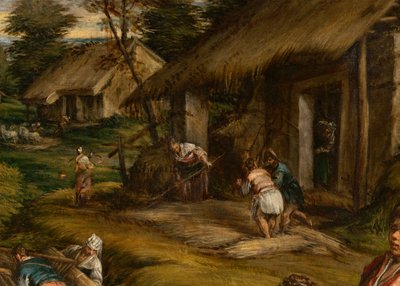 Verano, 1576 (detalle) de Francesco Bassano