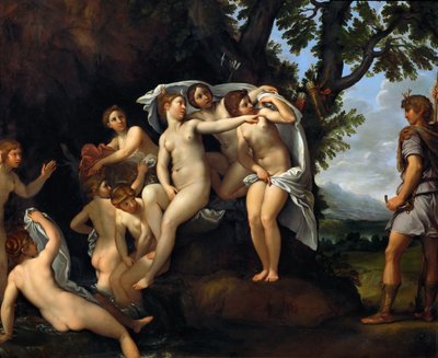 Diana y Acteón, c. 1617 de Francesco Albani