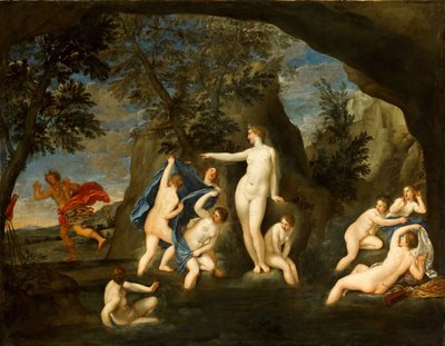 Diana y Acteón, c. 1640 de Francesco Albani
