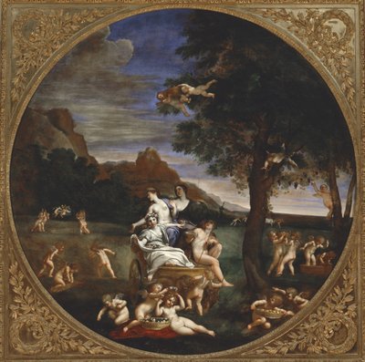 Elemento de la Tierra, 1625-28 de Francesco Albani