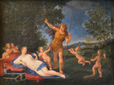 Francés: Vénus et Adonis Venus and Adonis de Francesco Albani