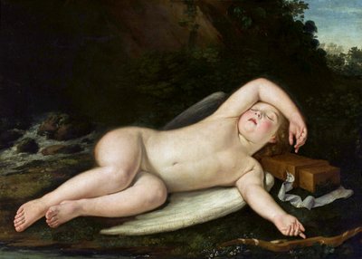 Eros dormido de Francesco Albani