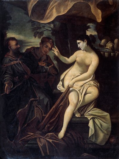 Susana y los ancianos de Francesco Albani