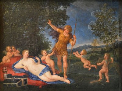 Venus y Adonis de Francesco Albani
