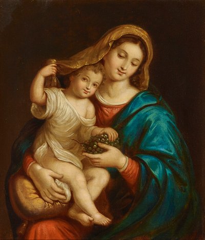 Virgen con el Niño de Francesco Alberi