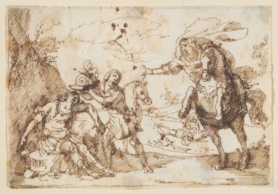Escena de Tasso de Francesco Allegrini