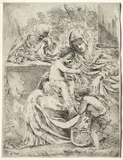 The Holy Family de Francesco Amato