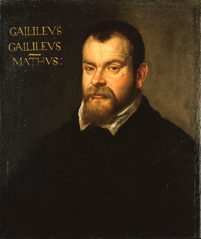Galileo Galilei (1564-1642), c.1602-07 (óleo sobre lienzo) de Francesco Apollodoro