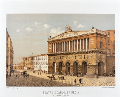 Italia, Nápoles, Teatro San Carlo de Francesco Aversano