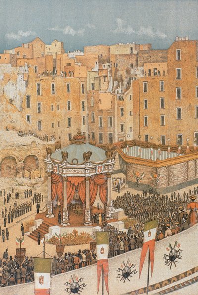 Renovación de la Plaza del Puerto, en Nápoles de Francesco Aversano