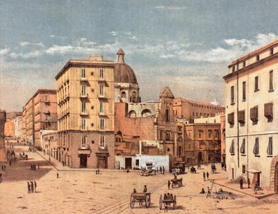 Plaza de San Francisco en Porta Capuana, en Nápoles de Francesco Aversano